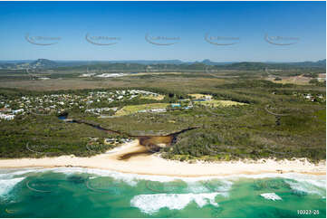 Aerial Photo Coolum Beach QLD Aerial Photography