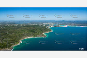 An aerial photo of Noosa Head National Park QLD Aerial Photography