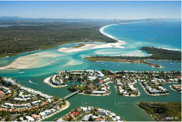 An aerial photo of Noosa Head National Park QLD Aerial Photography