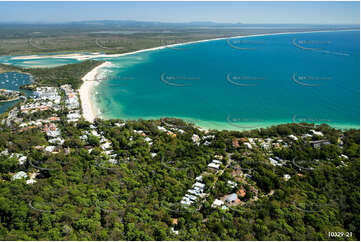 An aerial photo of Noosa Head National Park QLD Aerial Photography