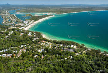 An aerial photo of Noosa Head National Park QLD Aerial Photography