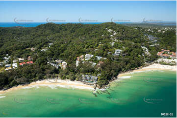 An aerial photo of Noosa Head National Park QLD Aerial Photography