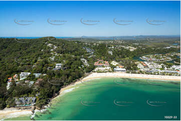 An aerial photo of Noosa Head National Park QLD Aerial Photography