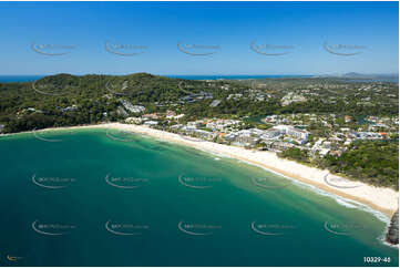 An aerial photo of Noosa Head National Park QLD Aerial Photography