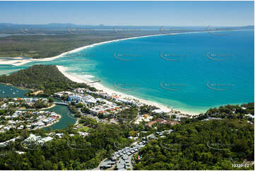 An aerial photo of Noosa Head National Park QLD Aerial Photography