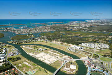 Aerial Photo Hope Island QLD Aerial Photography