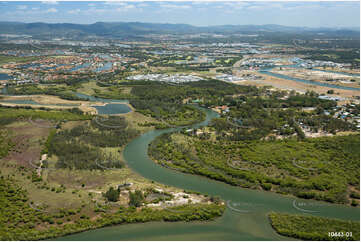 Aerial Photo Hope Island QLD Aerial Photography