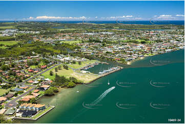 Aerial Photo West Ballina NSW Aerial Photography