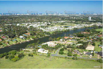 Aerial Photo Carrara QLD Aerial Photography