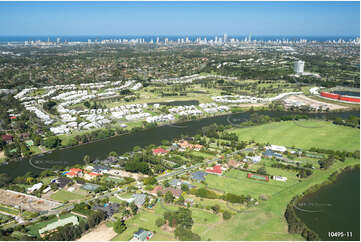 Aerial Photo Carrara QLD Aerial Photography