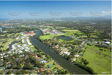 Aerial Photo Carrara QLD Aerial Photography