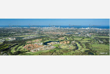 Aerial Photo Carrara QLD Aerial Photography