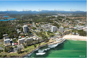 Aerial Photo Burleigh Heads QLD Aerial Photography