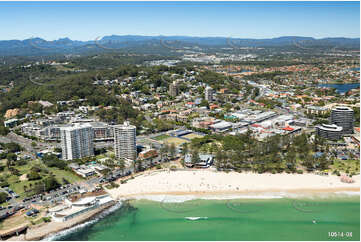 Aerial Photo Burleigh Heads QLD Aerial Photography