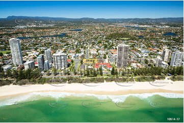 Aerial Photo Burleigh Heads QLD Aerial Photography