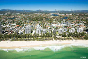 Aerial Photo Burleigh Heads QLD Aerial Photography