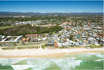 Aerial Photo Mermaid Beach QLD Aerial Photography