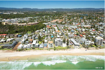 Aerial Photo Mermaid Beach QLD Aerial Photography