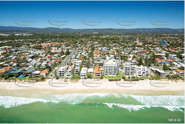 Aerial Photo Mermaid Beach QLD Aerial Photography