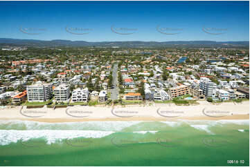 Aerial Photo Mermaid Beach QLD Aerial Photography