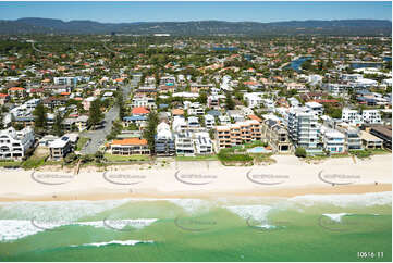 Aerial Photo Mermaid Beach QLD Aerial Photography