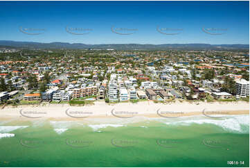 Aerial Photo Mermaid Beach QLD Aerial Photography