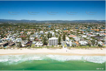 Aerial Photo Mermaid Beach QLD Aerial Photography