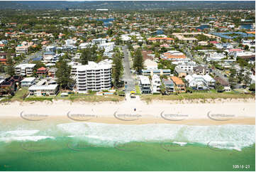 Aerial Photo Mermaid Beach QLD Aerial Photography