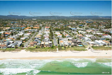 Aerial Photo Mermaid Beach QLD Aerial Photography