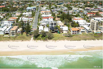 Aerial Photo Mermaid Beach QLD Aerial Photography