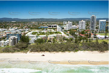 Aerial Photo Mermaid Beach QLD Aerial Photography