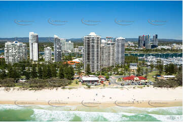 Aerial Photo Main Beach QLD Aerial Photography