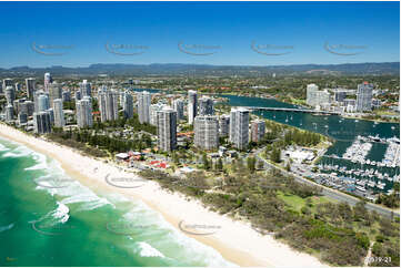 Aerial Photo Main Beach QLD Aerial Photography