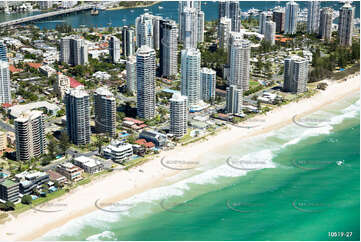 Aerial Photo Main Beach QLD Aerial Photography