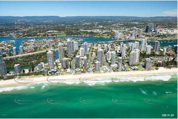 Aerial Photo Main Beach QLD Aerial Photography