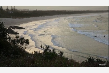 Afternoon Light On Cabarita Beach Surf NSW Aerial Photography