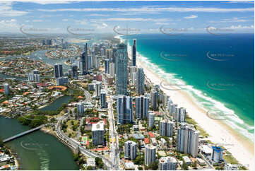 Aerial Photo Surfers Paradise QLD Aerial Photography