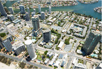 Aerial Photo Surfers Paradise QLD Aerial Photography