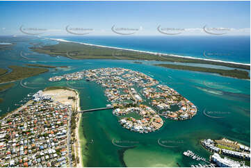 Aerial Photo Sovereign Island QLD Aerial Photography