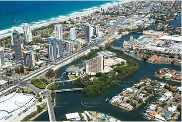 Aerial Photo Broadbeach QLD Aerial Photography