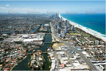 Aerial Photo Mermaid Beach QLD Aerial Photography