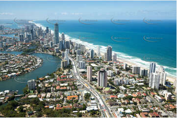 Aerial Photo Surfers Paradise QLD Aerial Photography