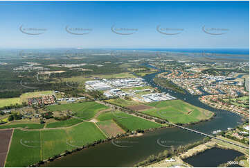 Aerial Photo Gold Coast City Marina Precinct QLD Aerial Photography