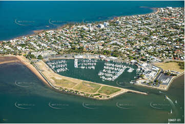 Aerial Photo Scarborough Marina QLD Aerial Photography