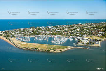 Aerial Photo Scarborough Marina QLD Aerial Photography