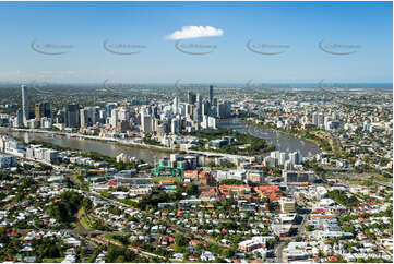 Aerial Photo South Brisbane QLD Aerial Photography