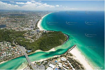 Aerial Photo Burleigh Heads QLD Aerial Photography