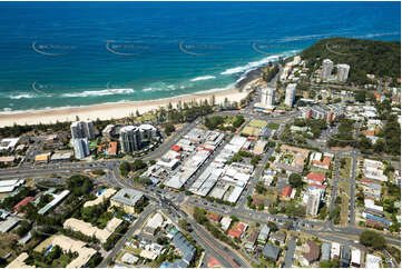 Aerial Photo Burleigh Heads QLD Aerial Photography