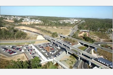 Development at Springfield Central QLD Aerial Photography