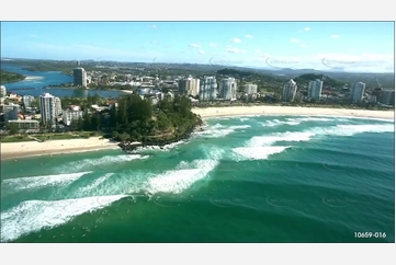 Chopper Shadow Gold Coast Airport QLD Aerial Photography